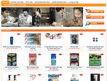 Tablet Screenshot of huongdienbaby.com